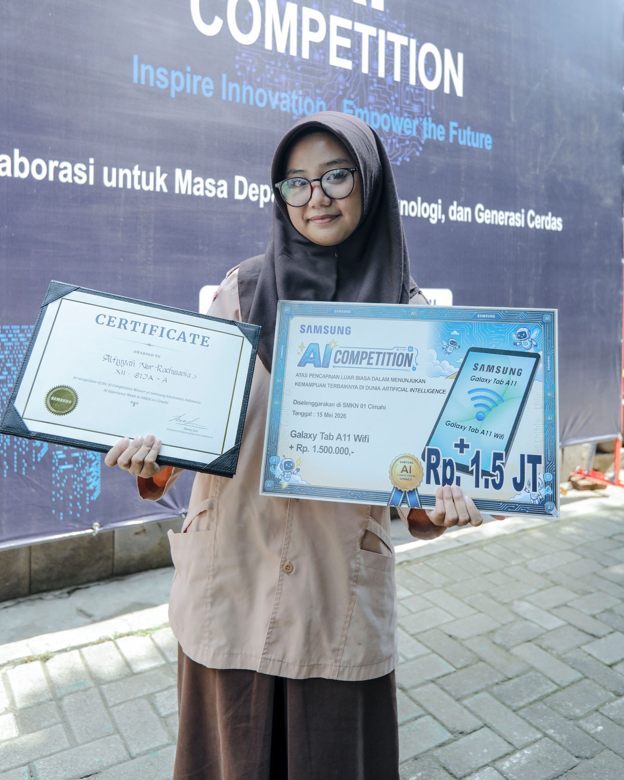 SMKN 1 Cimahi Gelar Kompetisi AI dan Open House Inovasi Siswa